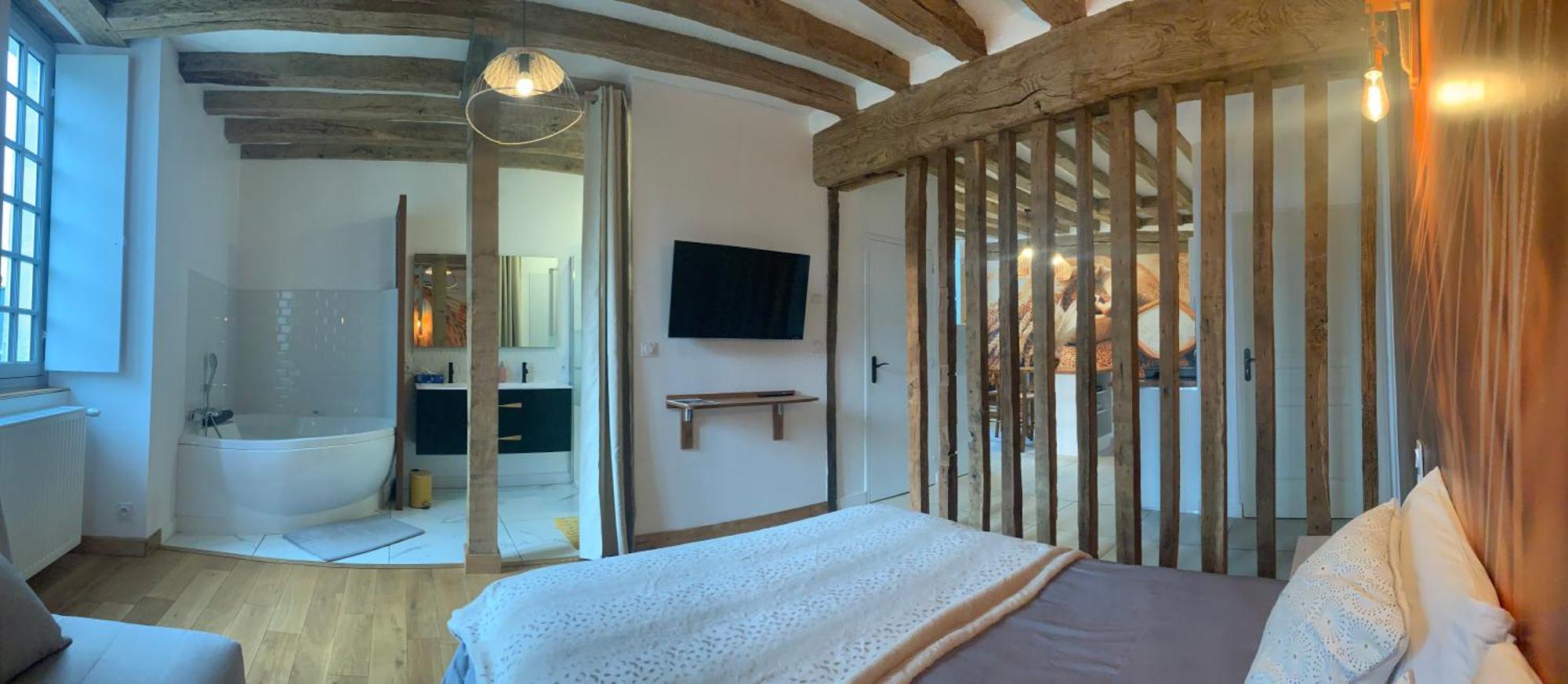 Le Bas Chitray Bed and Breakfast Ménil Exteriör bild