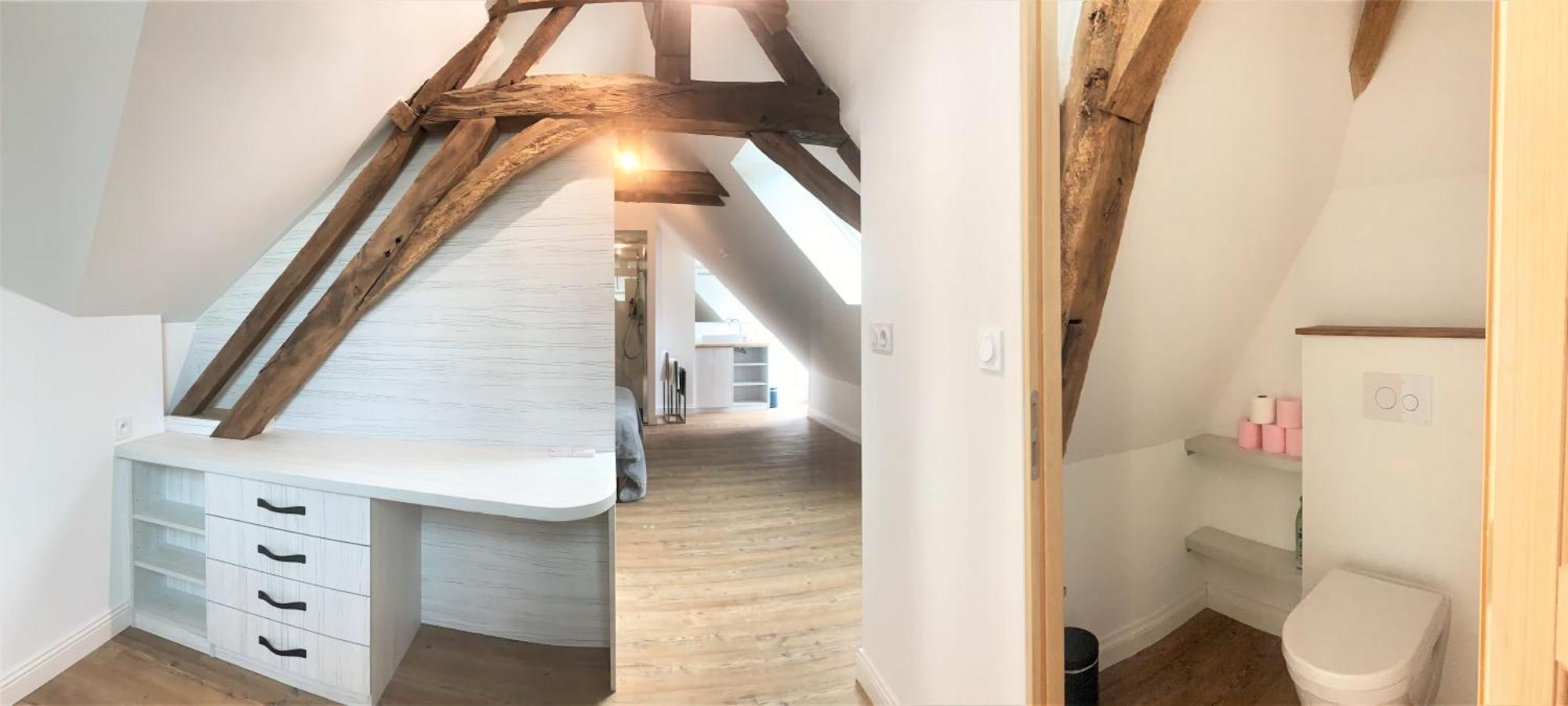 Le Bas Chitray Bed and Breakfast Ménil Exteriör bild